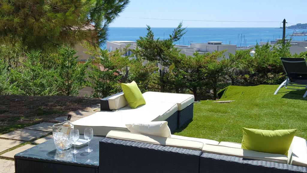 Cap Au Sud,Vue Panoramique Mer,Piscine Mentona Zewnętrze zdjęcie