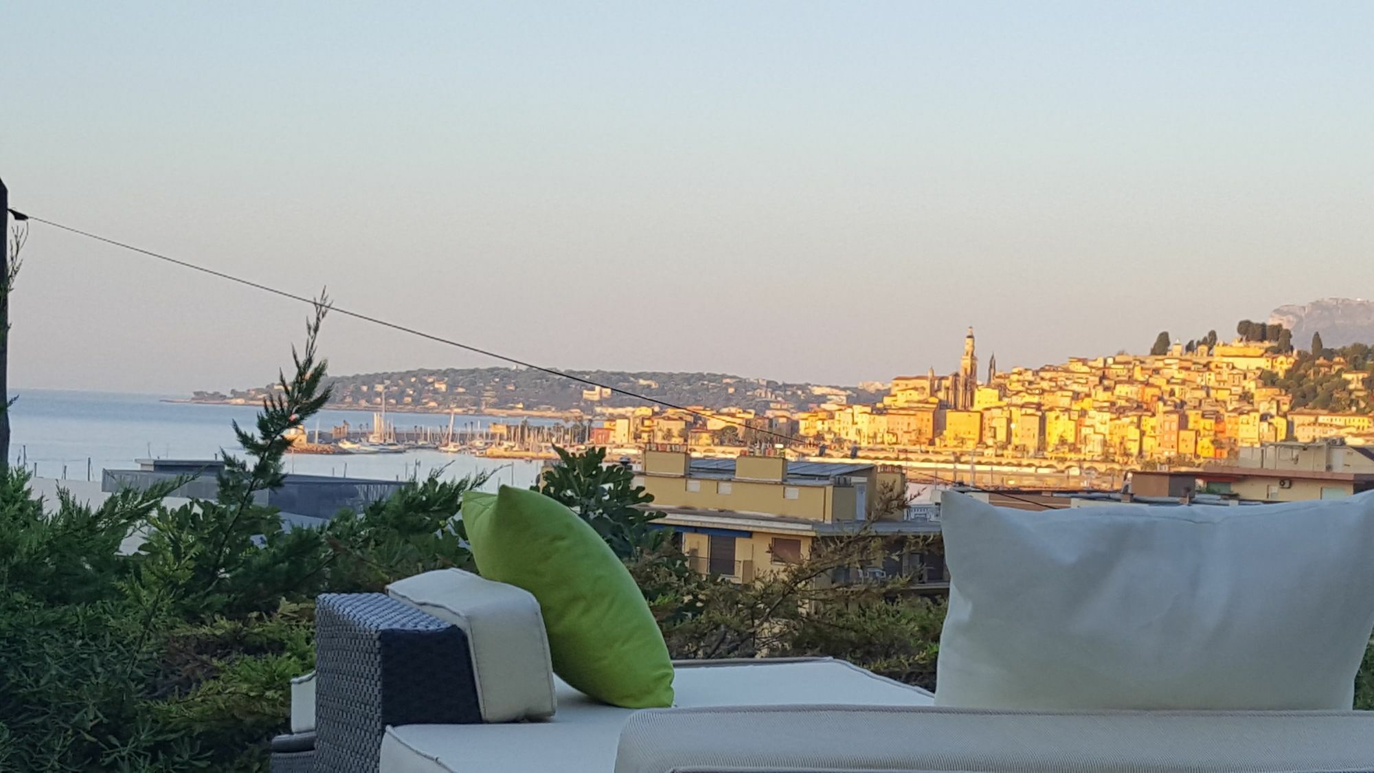 Cap Au Sud,Vue Panoramique Mer,Piscine Mentona Zewnętrze zdjęcie
